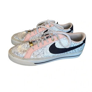 Nike Court Legacy SDC white silver Serena Williams sneakers women’s‎ size 9